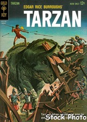 Edgar Rice Burroughs' Tarzan of the Apes #133 © January 1963 Gold Key